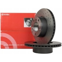 brembo тормозные диски тормозной передняя 09.6924.1x