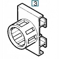 Крепеж крепежный передняя opel омега b 90460323 10szt