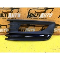 Решетка в бампер Перед. Volkswagen Polo 5 Седан 2015-2020 6ru853665f