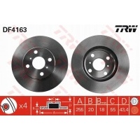 диск тормозной toyota mr 2 3