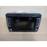 Радио компакт - диск dvd навигация volkswagen passat b7 1t0035680p