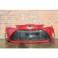 Бампер передняя передний toyota yaris 3 рестайлинг fl 4