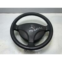 Подушка безопасности водителя Mercedes A W168 1998 6015835, 1042470, A1684600198