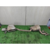 глушитель Skoda Octavia A5 2010 1Z0253181S, 1K0253411A