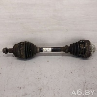 Полуось передняя левая (приводной вал, шрус) Volkswagen Sharan 1 restailing 2008 7M3407271T