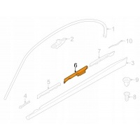 bmw 3 f30 f31 крепление крепление порога левая 7256917