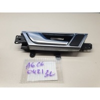 Ручка двери внутренняя левая Audi A6 C6 2004-2011 4F0839019G