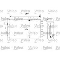 Теплообменник , отопление салона valeo 812194