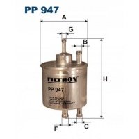 фильтр топлива дб a140 - a190 97 - pp947