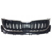 Решетка радиатора капота решетка skoda kodiaq хромированная 565853653a
