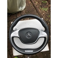 Руль мерседес s63 w222 amg кожа оригинал
