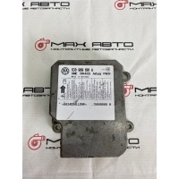 блок управления air bag Volkswagen Passat 3B5 + 2004 (1996-2005) 1C0909601A, <strong>-Б/У Детали сняты с АВТОМОБИЛЯ</strong>