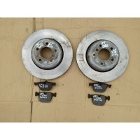 Тормозные диски bosch задняя 345 мм новые bmw 5 e60 e61 6 e63