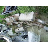Toyota hiace 24d 24td 25d4d глушитель центральная