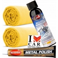 Комплект autosol паста металический polish bluing remover