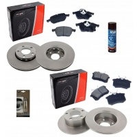 тормозные диски колодки передняя задняя volkswagen passat b5 288mm