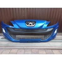 Бампер передняя peugeot 308 i 07 - 11r синяя kmf