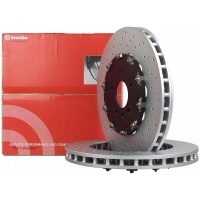 brembo тормозные диски тормозной передняя 09.b781.13