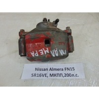 Суппорт тормозной Nissan Almera N15 1998 410110M600