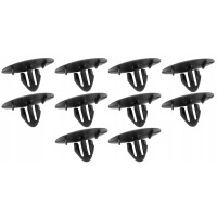 10x крепеж знак капота toyota rav4 yaris