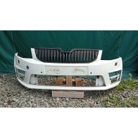 Бампер передняя skoda октавия iii rs