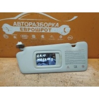 козырек солнцезащитный (внутри) Renault Megane 3 (2009-2016) 2009 964007324R