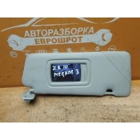 козырек солнцезащитный (внутри) Renault Megane 3 (2009-2016) 2009 964010028R