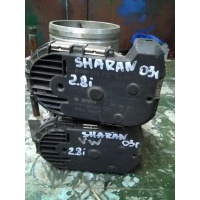 Заслонка дроссельная Volkswagen Sharan 1 restailing 2003 022133062AB