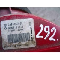 Фонарь задний левый Volkswagen Passat 2012 3AF945093L