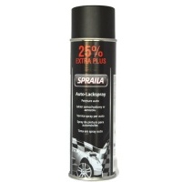 Чёрный мат spraila лак spray краска для дисков