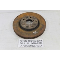 Диск тормозной Toyota Crown GRS182 2004 43512-30320