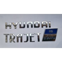 надпись эмблема значек hyundai trajet