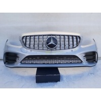 Мерседес c - klasa w205 рестайлинг amg бампер передняя 2019 -