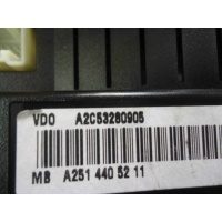 Щиток приборов (приборная панель) Mercedes ML W164 2008 A2514405211