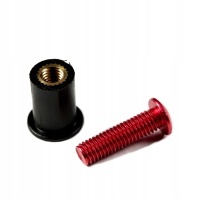 Алюминиевые болты для стекол motocyklowych m5 x 15mm