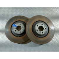 диски тормозные (комплект) перед. Audi A8 D4/4H 2012 4H0615301AN