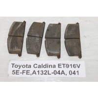 Колодки тормозные Toyota Caldina ET196 1999 04465-21010
