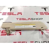 Козырек солнцезащитный левый Tesla Model S 2015 1050619-00-A,1002480-01-B,1002479-00-D