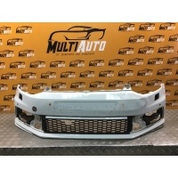Бампер Перед. Volkswagen Polo GT 5 Седан 2016-2020 6C0807221H