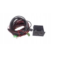 Порт ами usb aux audi 4g0035736 свет питания