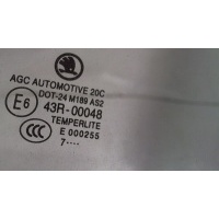 Стекло форточки двери зад. левая Skoda Octavia (A7) 2013-2017 2013 5E5845213G