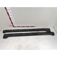 Накладка декоративная на порог (Комплект) Volkswagen Passat 6 (-) 2009 ,3C0853855B9B9