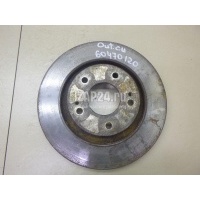 Диск тормозной передний вентилируемый Mitsubishi Outlander (CU) (2001 - 2008) MR205215