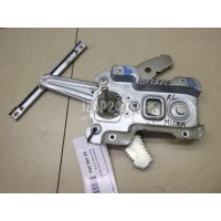 Стеклоподъемник механ. задний левый Nissan Micra (K12E) (2002 - 2010) 82721AX11B