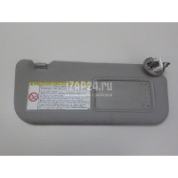 Козырек солнцезащитный (внутри) Toyota Auris (E15) (2006 - 2012) 7431012A60B0