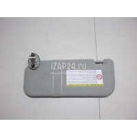 Козырек солнцезащитный (внутри) Toyota Auris (E15) (2006 - 2012) 7431012A60B0