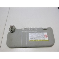 Козырек солнцезащитный (внутри) Toyota Auris (E15) (2006 - 2012) 7431012A60B0