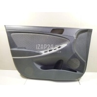 Обшивка двери передней левой Hyundai-Kia Solaris (2010 - 2017) 823014L030PBW
