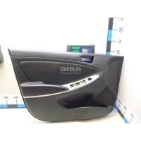 Обшивка двери передней левой Hyundai-Kia Solaris (2010 - 2017) 823014L040SAR