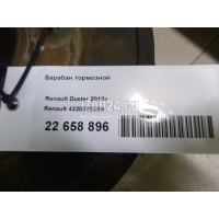 Барабан тормозной Renault Duster 2012 432008208R